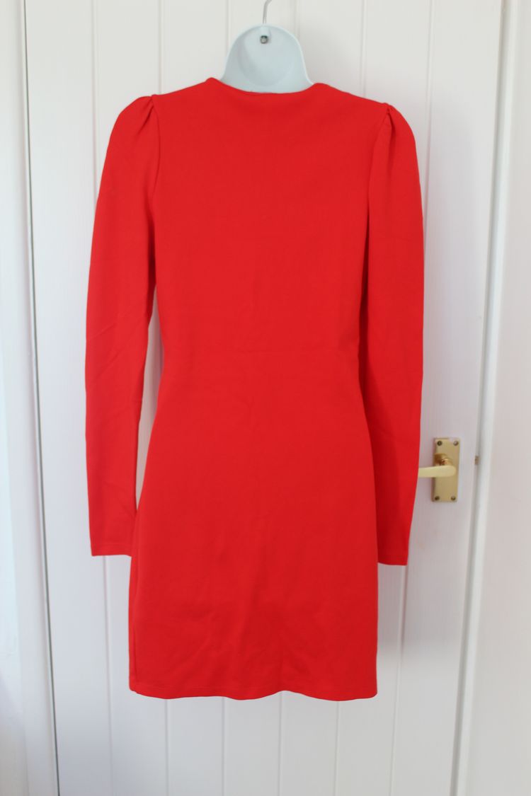 Reserved Red Long Sleeve Dress image 3