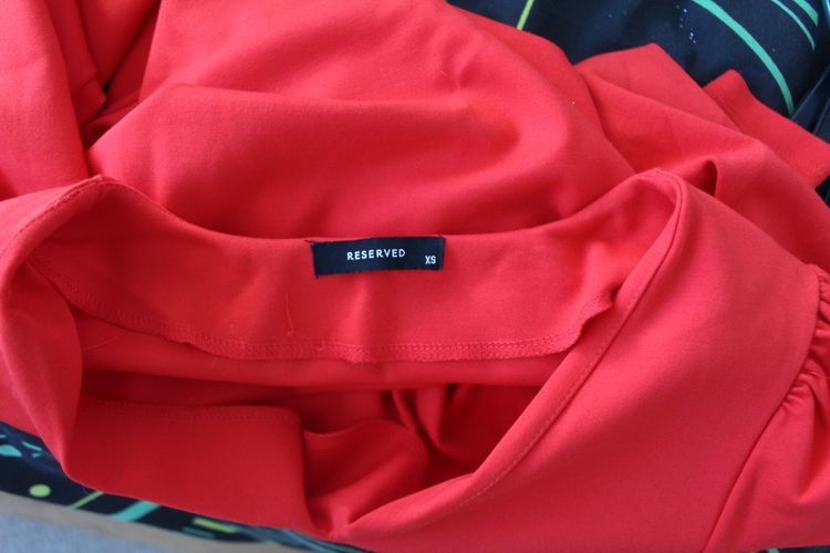 Reserved Red Long Sleeve Dress image 2
