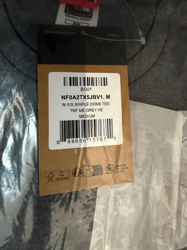 The North Face Grey Short Sleeve T-Shirt image 5
