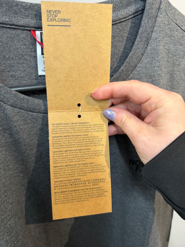 The North Face Grey Short Sleeve T-Shirt image 4