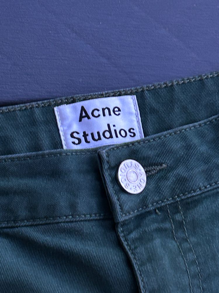 Acne Studios Green Pants image 4