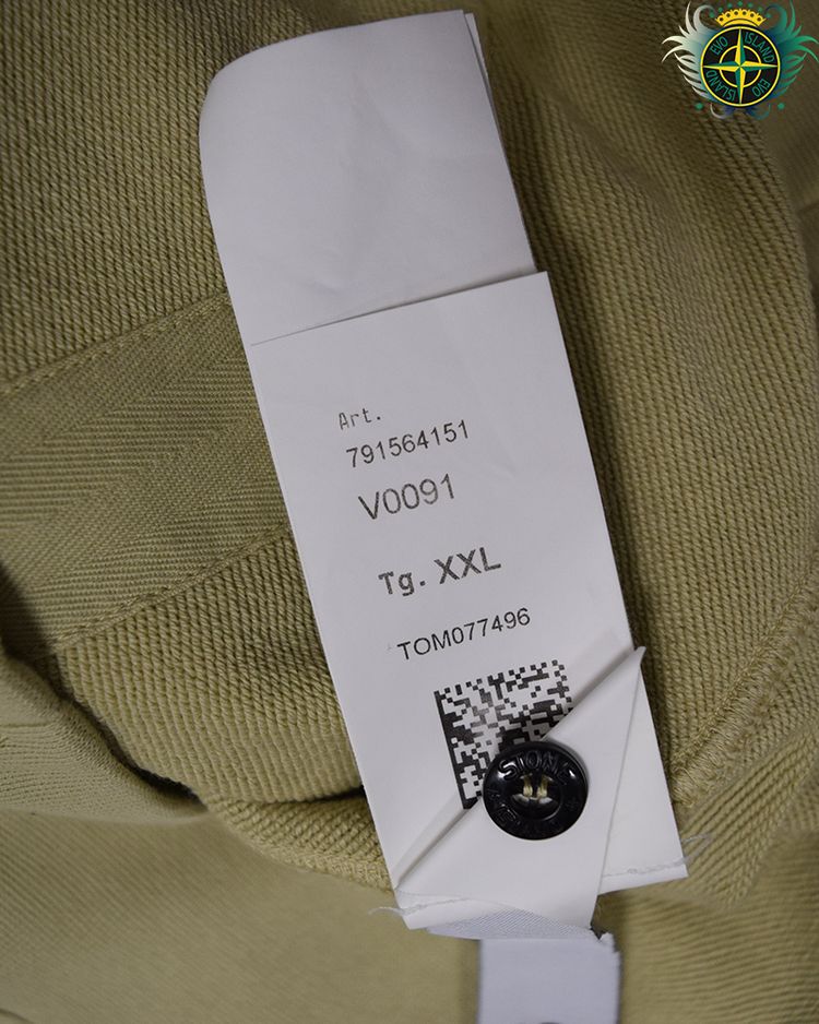 Stone Island Kangaroo Pocket Hoodie Sandy Beige 4