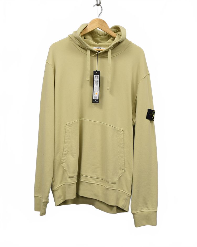 Stone Island Kangaroo Pocket Hoodie Sandy Beige