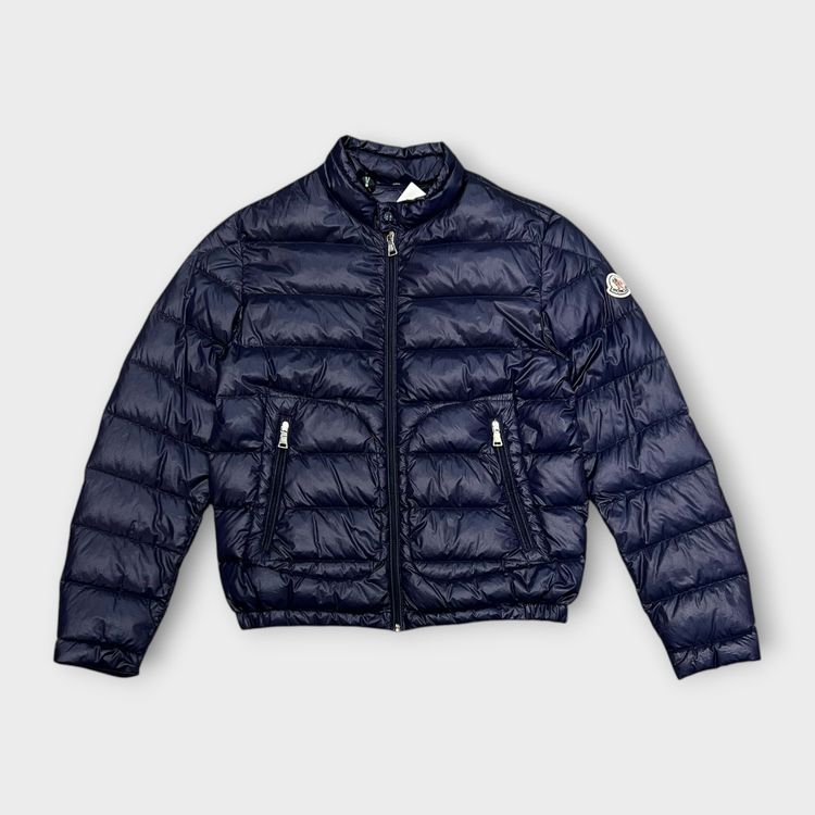Veste Puffer Moncler Navy - 12ans (Fit XS) image 1