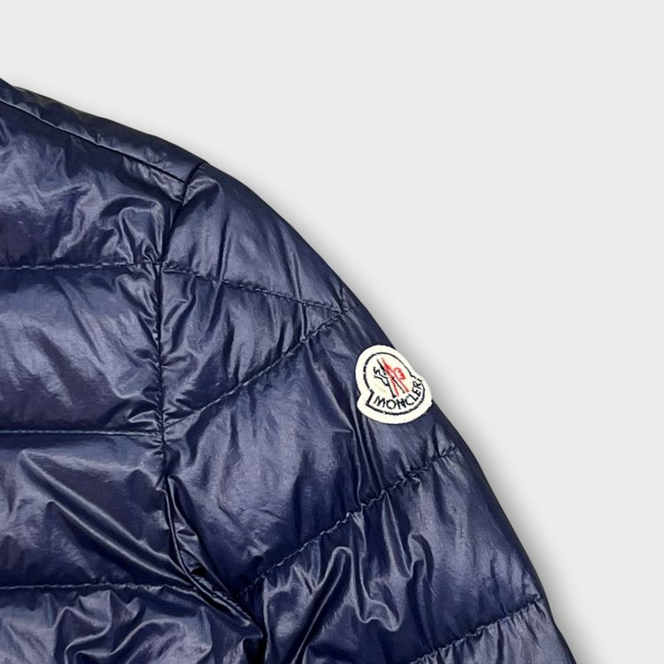 Veste Puffer Moncler Navy - 12ans (Fit XS) image 5