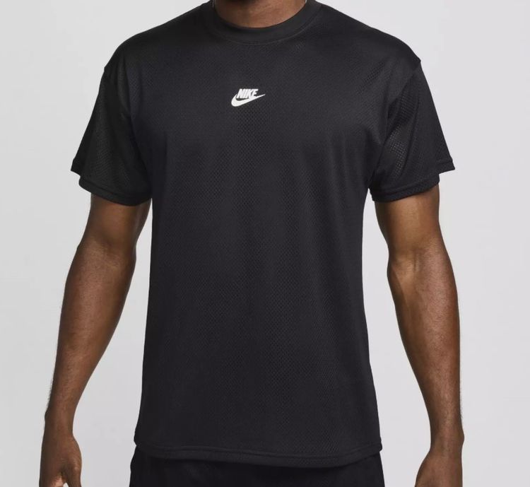 Nike Black Mesh T-Shirt