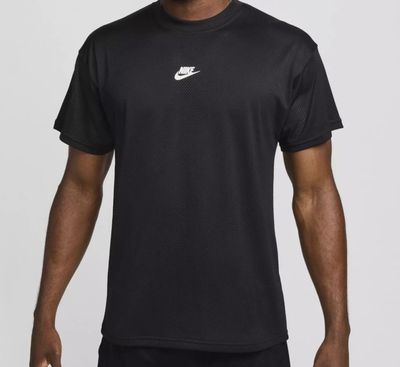 Nike Black Mesh T-Shirt