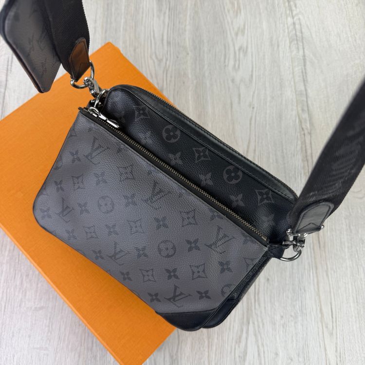 Louis Vuitton Men’s Monogram Trio Messenger Bag imagen 10