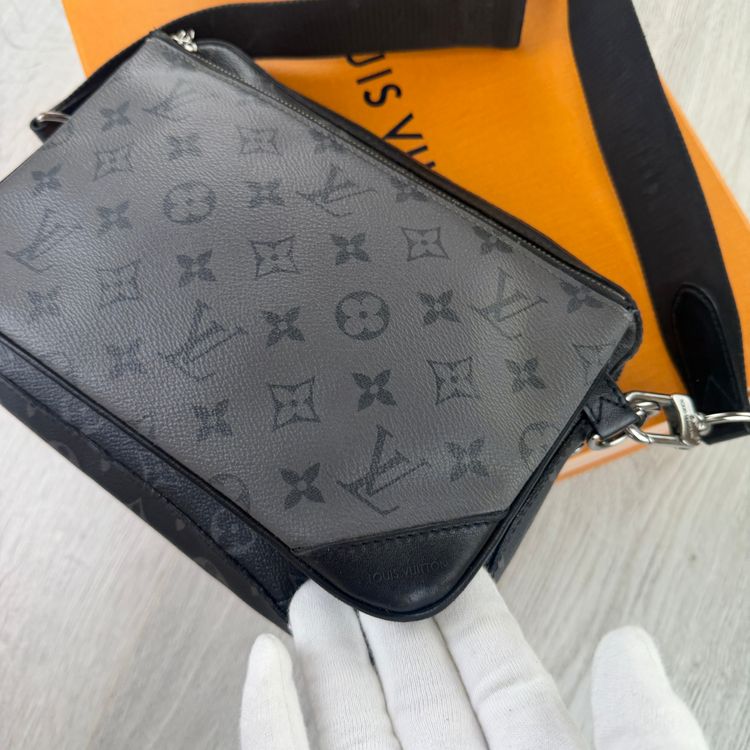 Louis Vuitton Men’s Monogram Trio Messenger Bag imagen 6