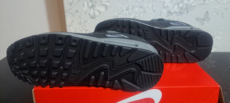 Nike Air Max 90 PRM UK 6 EUR 39 Black Brand New Box No Lid image 5