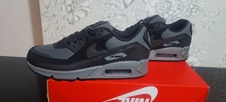 Nike Air Max 90 PRM UK 6 EUR 39 Black Brand New Box No Lid image 3