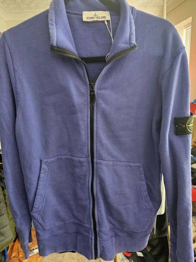 Stone Island Zip-Up Sweatshirt