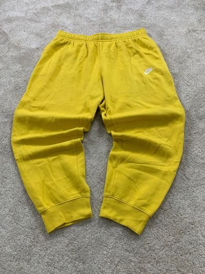 Nike Yellow Sweatpants
