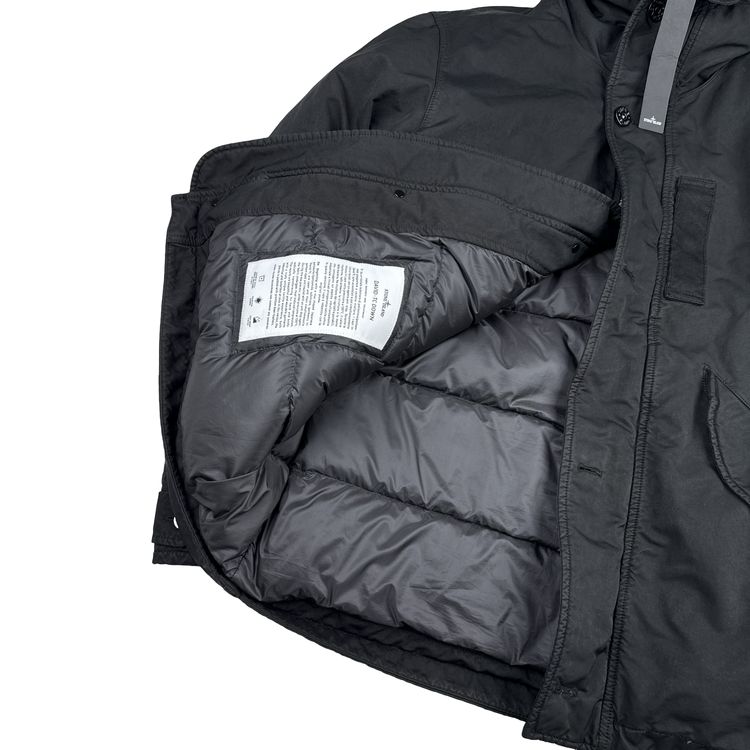 Stone Island 2022 Black David TC Down Jacket - XXL image 4