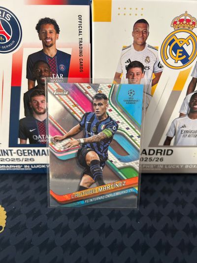 Panini Uefa Champions League Trading Card Lautaro Martinez