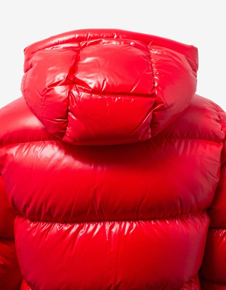 Moncler Ecrins Red Nylon Down Jacket image 4