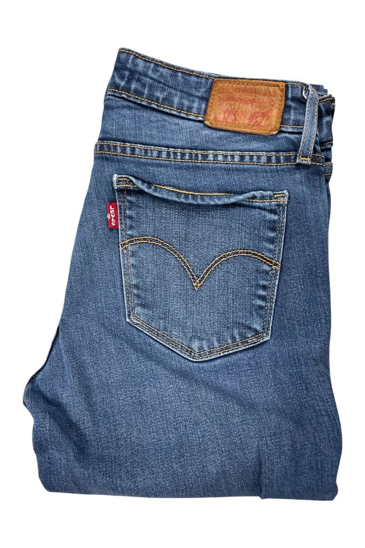 Levi'S 711 Blue Denim Jeans 99x38x44