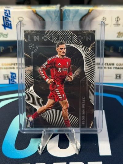 Florian Wirtz Dark Flow SSP Topps Inception 25/26