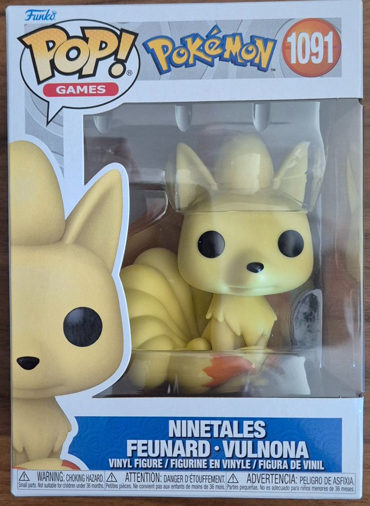 Funko Funko Pop! Games Pokémon Ninetales Vinyl Figure product image