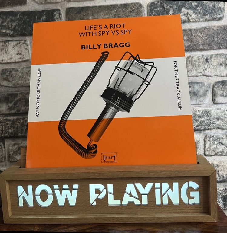 Other Billy Bragg Life'S A Riot With Spy Vs Spy Vinyl Record product image