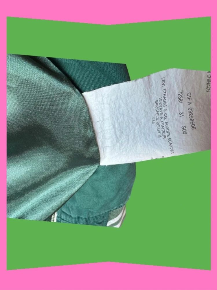 Levi'S Green Bomber Jacket 4