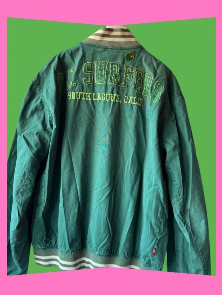 Levi'S Green Bomber Jacket 2