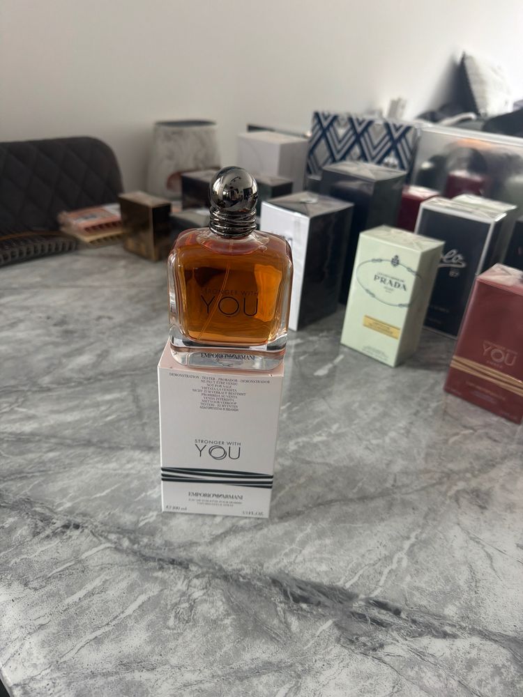 Armani Brown Perfume Bottle With Box image 1