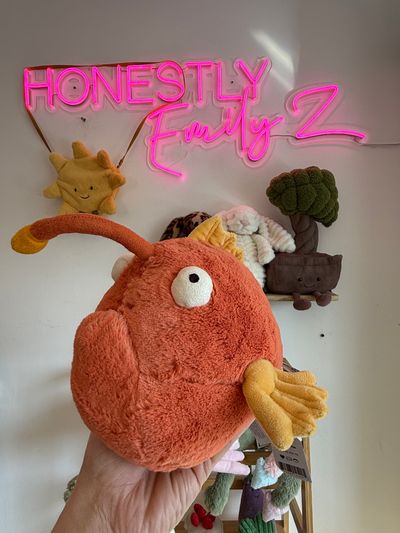 Alexis Anglerfish jellycat (£38)