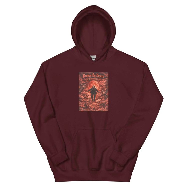 Lewis Capaldi Gothic Hoodie By Alcyone213k Black Fleece Comfort Fit image 5