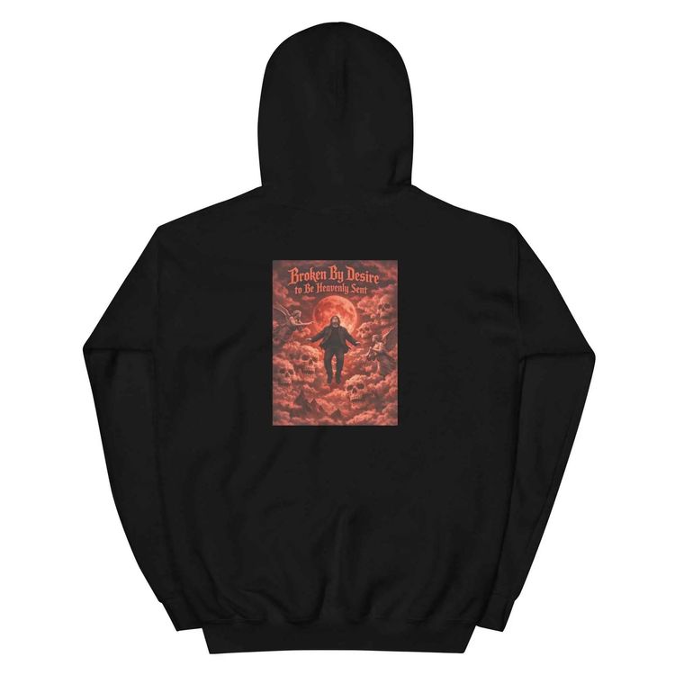 Lewis Capaldi Gothic Hoodie By Alcyone213k Black Fleece Comfort Fit image 2