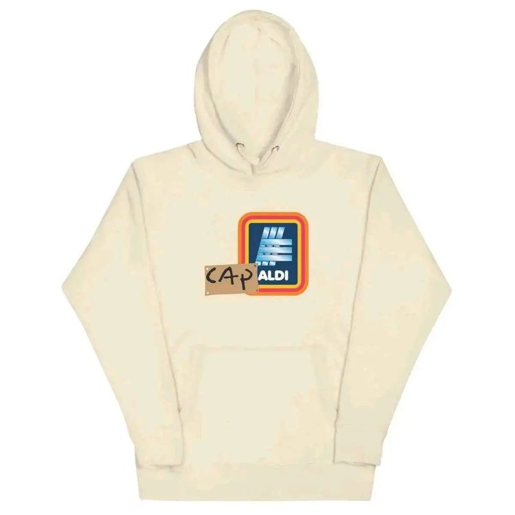 Lewis Capaldi CAPALDI Unisex Cotton Blend Hoodie White Pullover Merch obraz 6