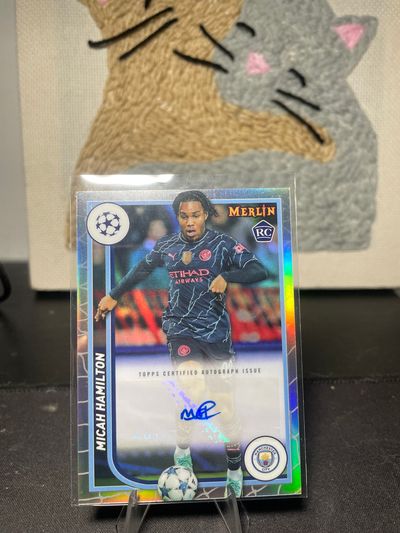 Topps Merlin Micah Hamilton Autograph Card
