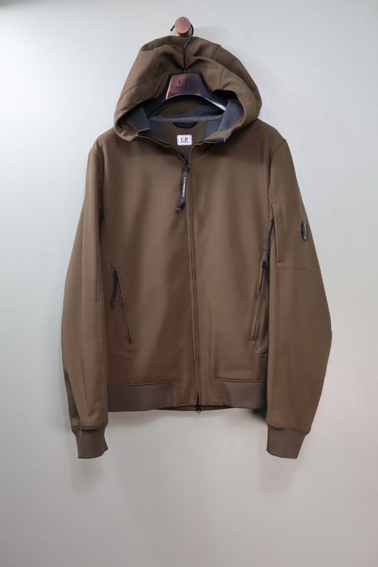 C.P. Company Khaki Soft Shell Jacket image 4