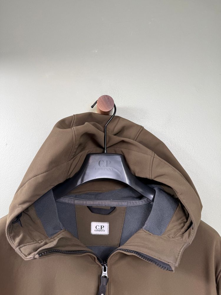 C.P. Company Khaki Soft Shell Jacket image 6