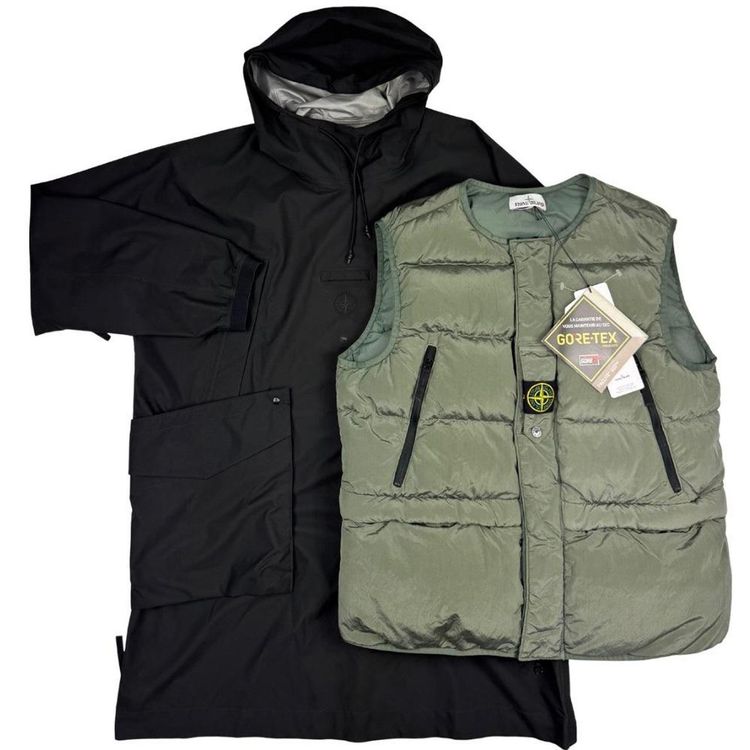 Stone Island Ripstop Gore-Tex Quilted Gilet and Coat XL image 1