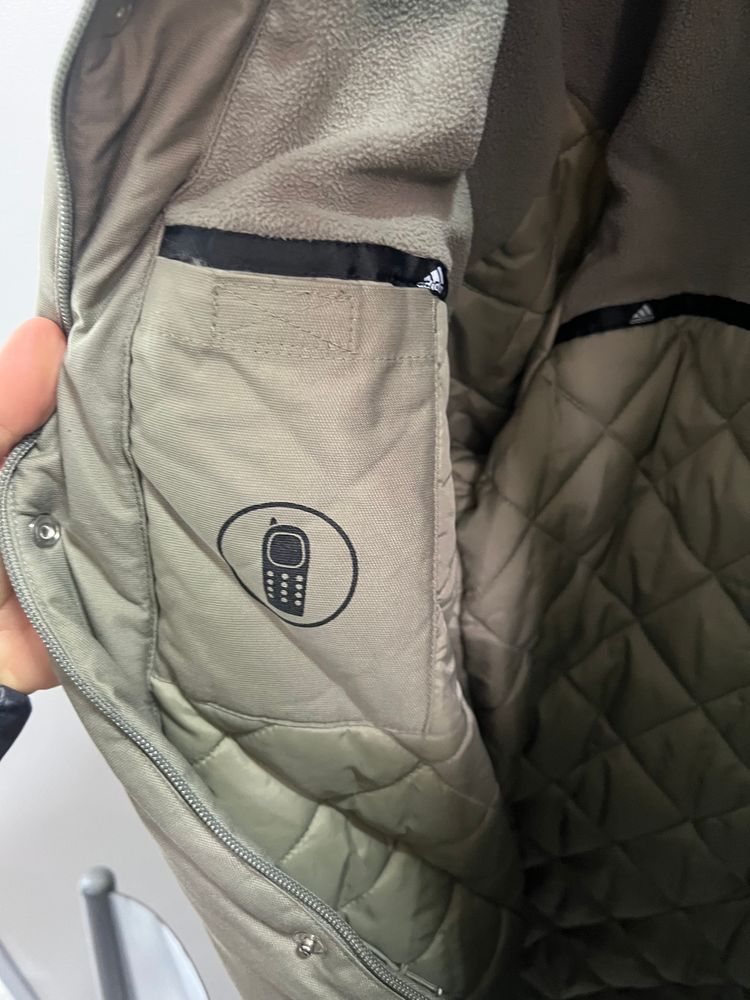 Immagine di Adidas Men'S Khaki Green Long Jacket 9