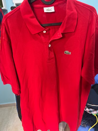 Lacoste Red Polo Shirt