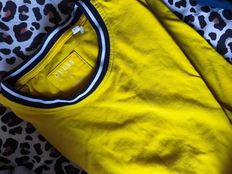 Guess Yellow Shirt