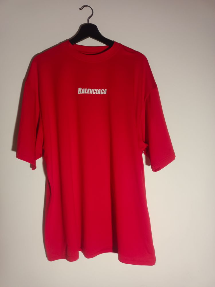 Balenciaga Red Swimwear T-Shirt
