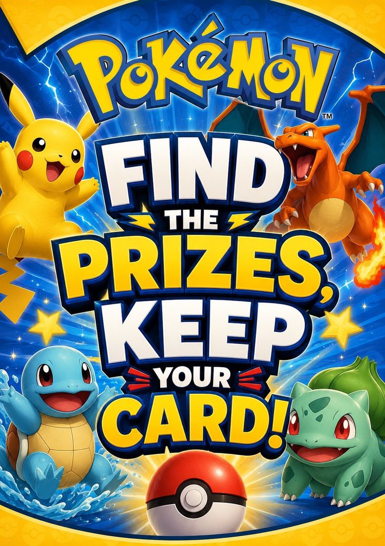 Find the prizes - Keep your card