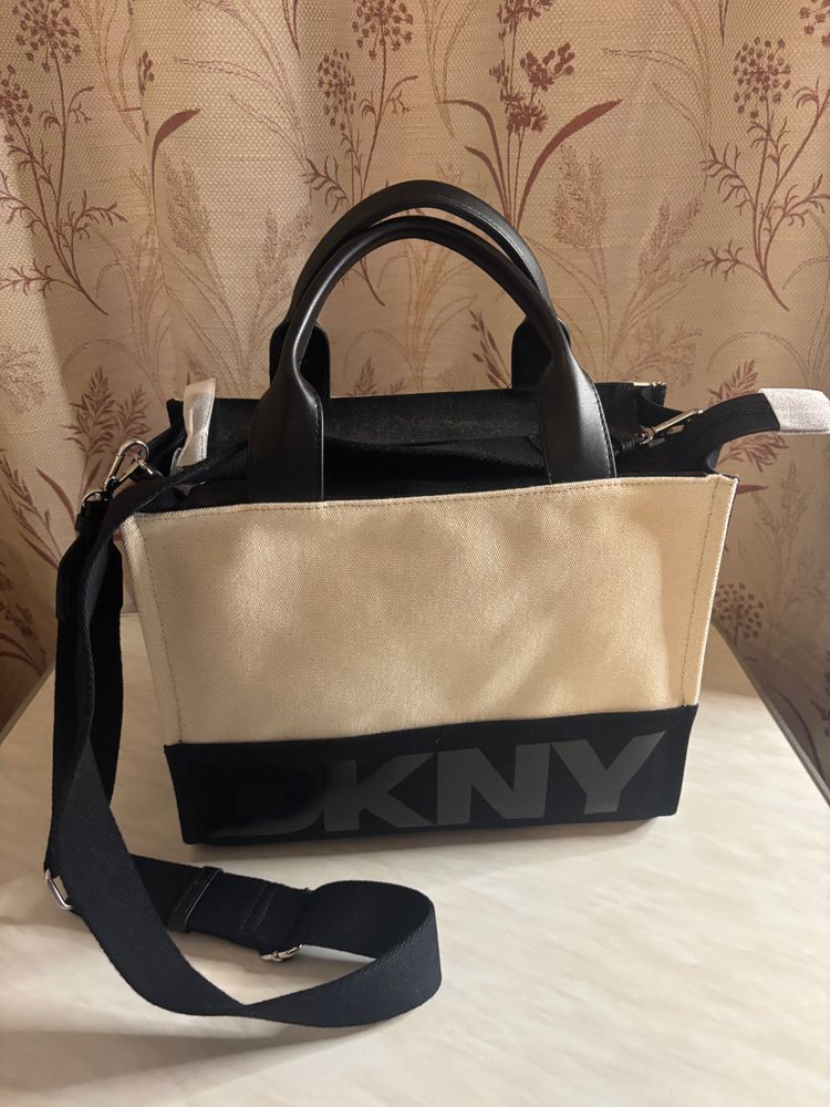 Dkny Canvas Tote Bag Large
