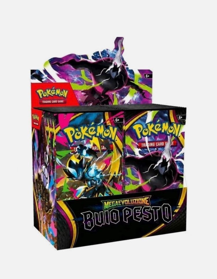 Pokemon Italiano Buio Pesto Box 36 Bustine Saled ITALIANO