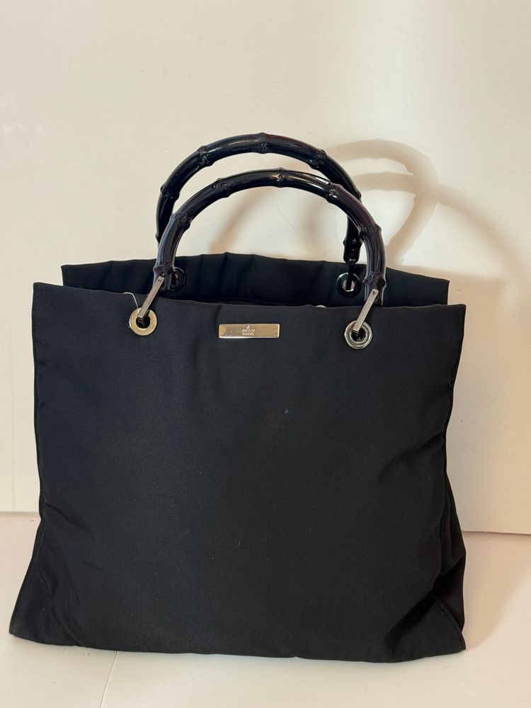 Pre-Owned Gucci Vintage Nylon Bag image 1