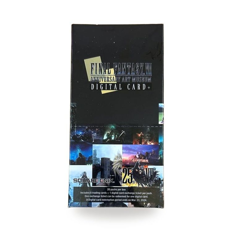 Final Fantasy Vii Anniversary Museum Digital Card+