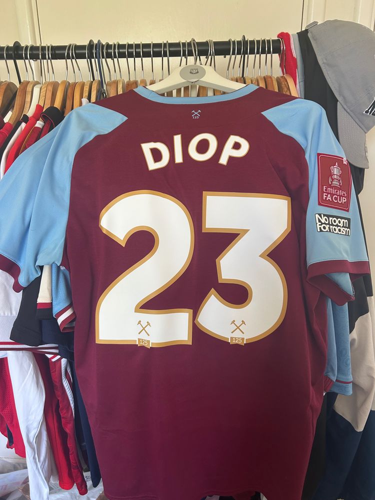 West Ham 2020/21 home shirt Diop 23 XL 