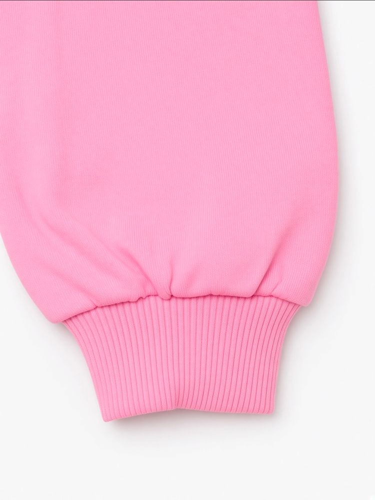 Pink Kids Sweatshirt And Pants Set image 7
