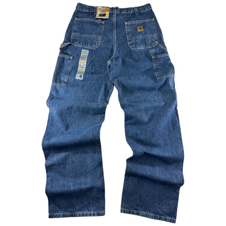 Carhartt Denim Work Pants Carpenter New Old Stock Uomo (50 IT)