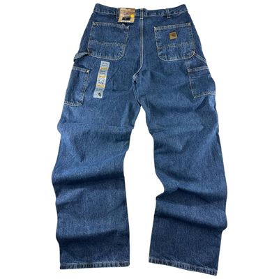 Carhartt Denim Work Pants Carpenter New Old Stock Uomo (50 IT)