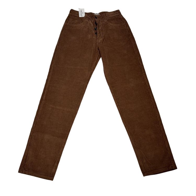Stone Island 1992 Marina Corduroy Brown Trousers image 1