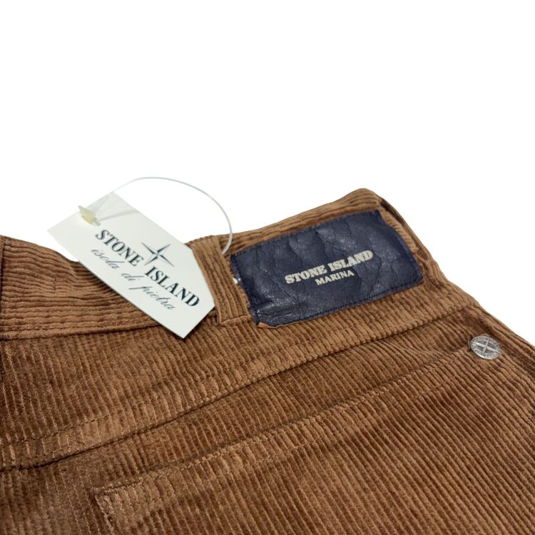 Stone Island 1992 Marina Corduroy Brown Trousers image 5